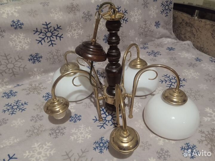 Люстра потолочная на запчасти