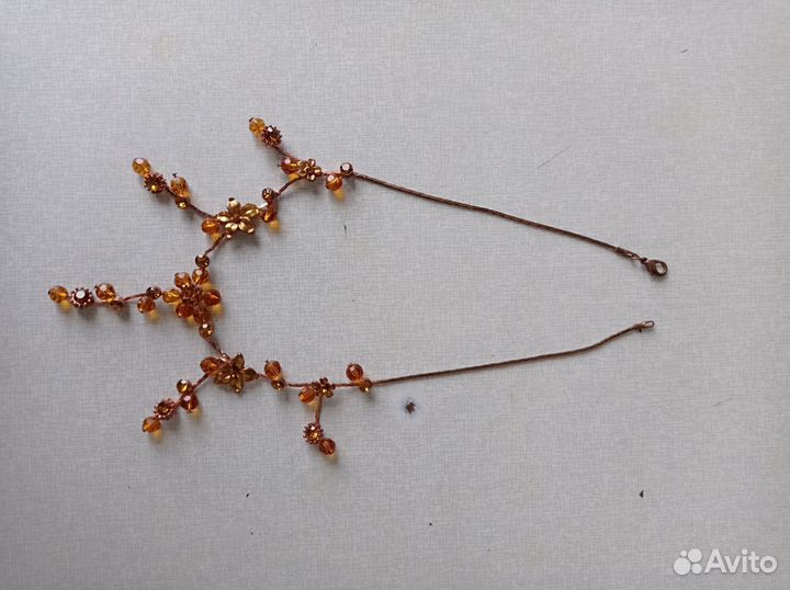 Брошь винтажная чехия