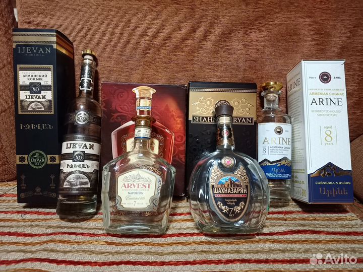 Бутылки из-под алкоголя для коллекции