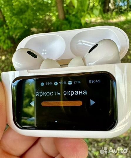 Наушники AirPods pro 2 с дисплеем / экраном