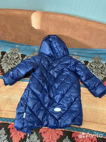 Пальто для девочки 110 см