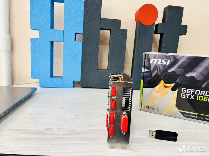 Видеокарта GTX 1060 3gb MSI