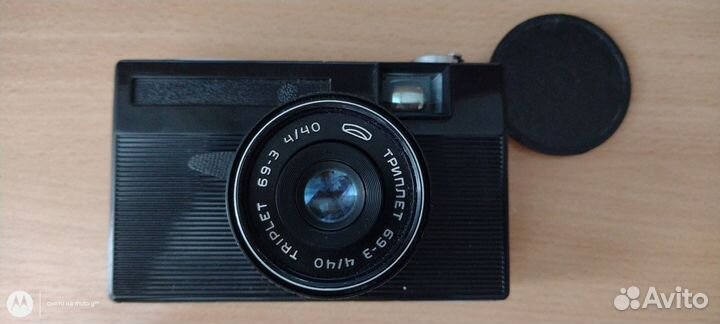 Фотоаппарат. Триплет 69-3. 4/40 СССР