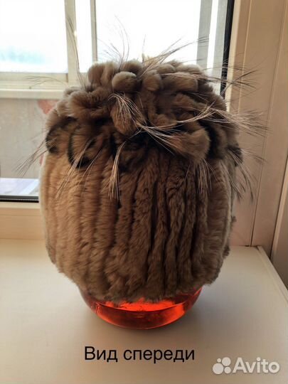 Шапка женская из кролика