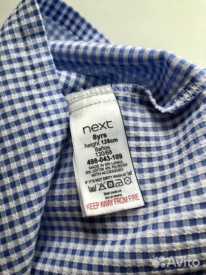 Платье для девочки next 128