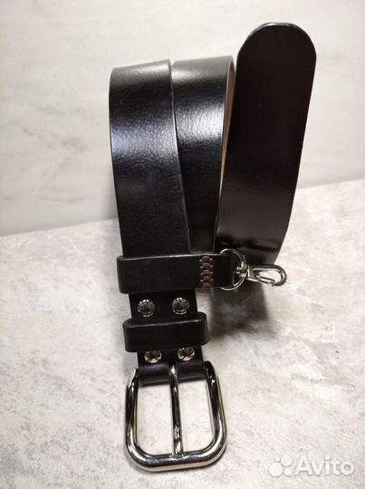 Ремень из кожи буйвола.Ручная работа