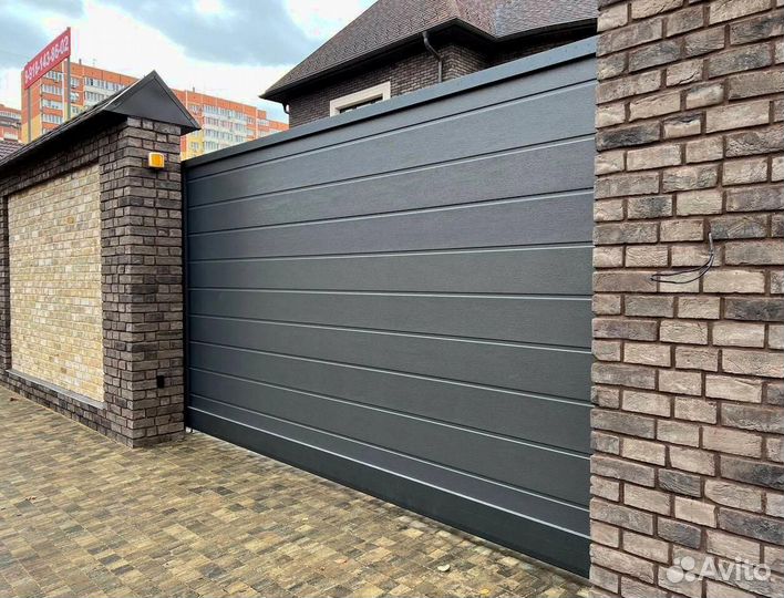 Секционные ворота. Гаражные и промышленные