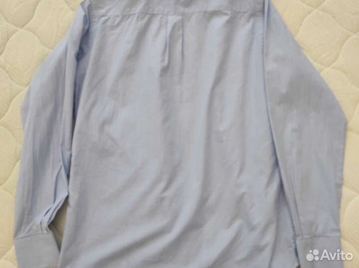 Рубашка детская голубая