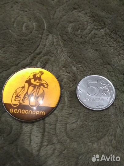 Значок велоспорт СССР