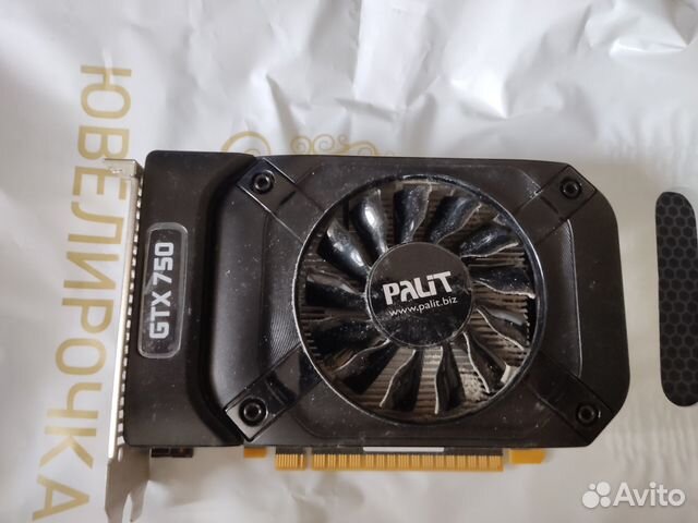 Видеокарта GTX 750 Palit StormX купить в Рязани | Электроника | Авито