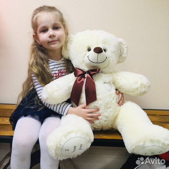 Плюшевый медведь 80 - 90 см мишка панда