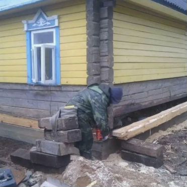 Замена венцов, лаг