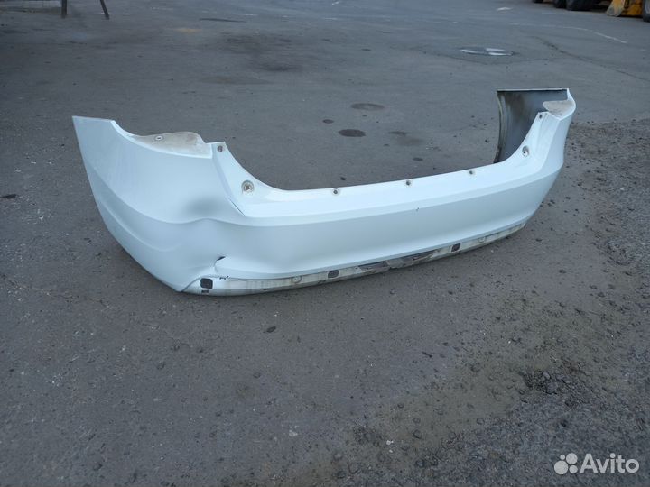 Задний бампер LADA vesta белый оригинал