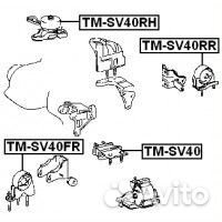 Подушка двигателя правая (toyota camry/vista SV3#