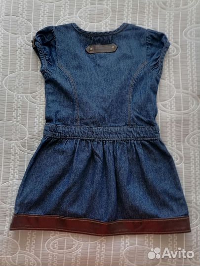 Джинсовое платье 110р