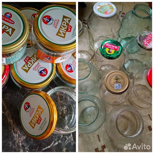 Банки 3л, 2л, 0,25л