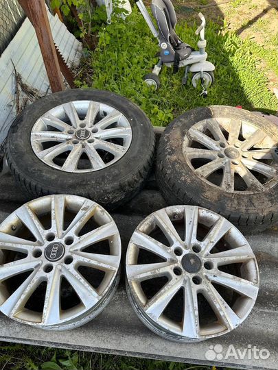 Литые диски r17 на audi