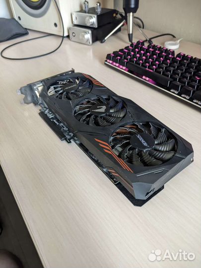 Видеокарта Gigabyte Aorus GTX 1070ti 8gb