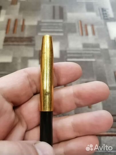 Ручка шариковая. СССР. Знак качества. Позолота