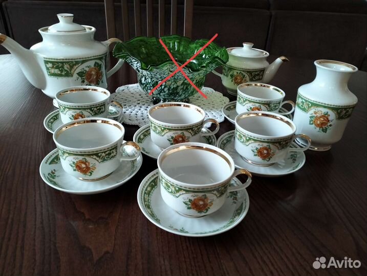 Сервизы чайные. Сахарницы