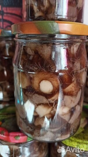 Грибы в ассортименте