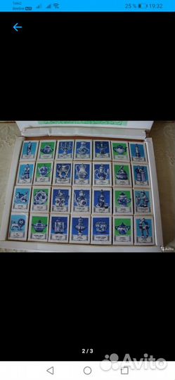 Спички сувенионые набор Гжель Сказки Газопровод