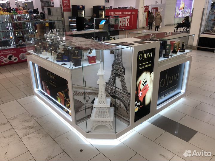 Торговое оборудование, острова, витрины