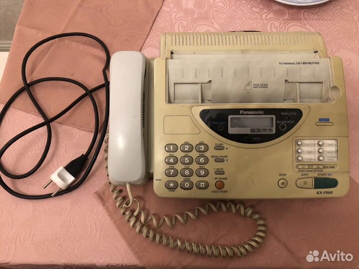 Телефон факс Panasonic