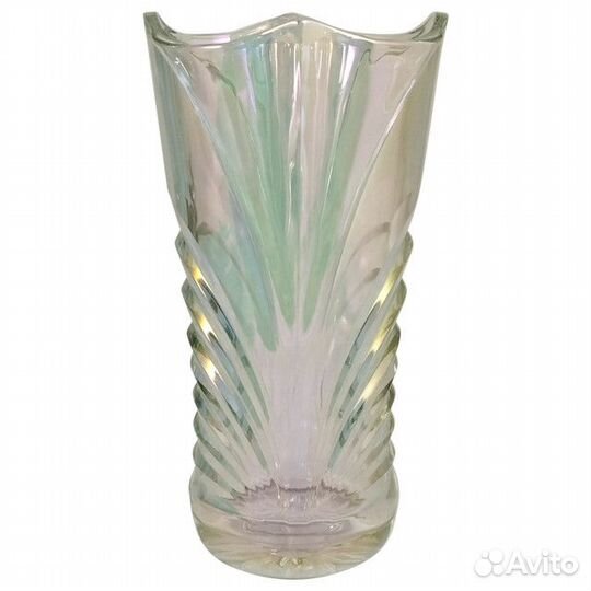 Ваза glasstar Лиловая дымка 20см стекло