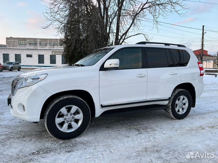 Рейлинги Тойота Прадо 150 (оригинал) с установкой