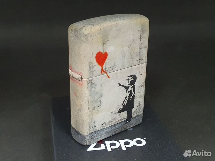 Зажигалка Zippo - Девочка с воздушным шаром