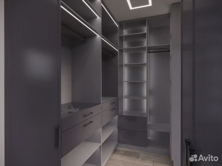 Гардеробная всего за 3-5 дней