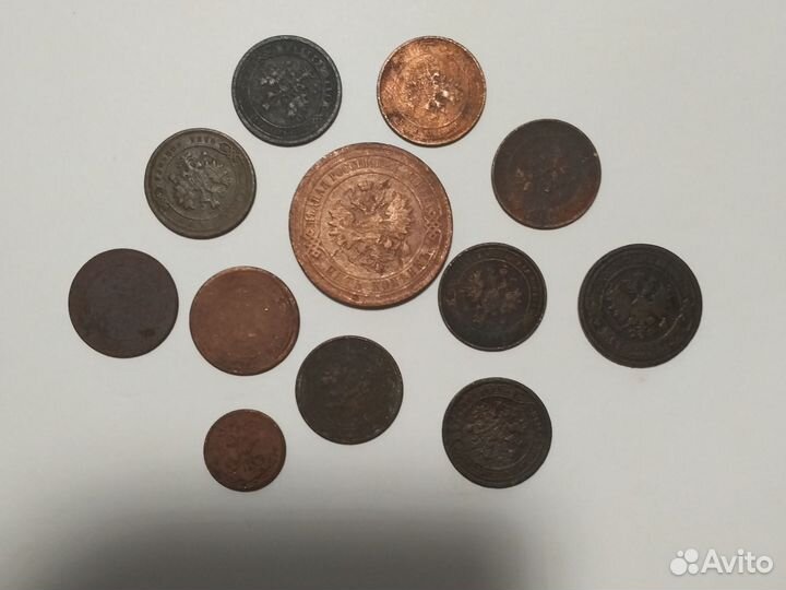 Монеты периода Николая 2