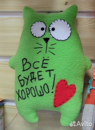 Котенок ручной работы