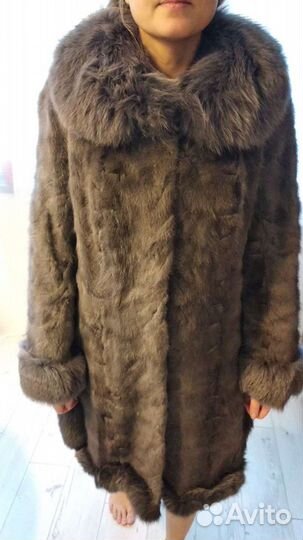 Шуба из песца