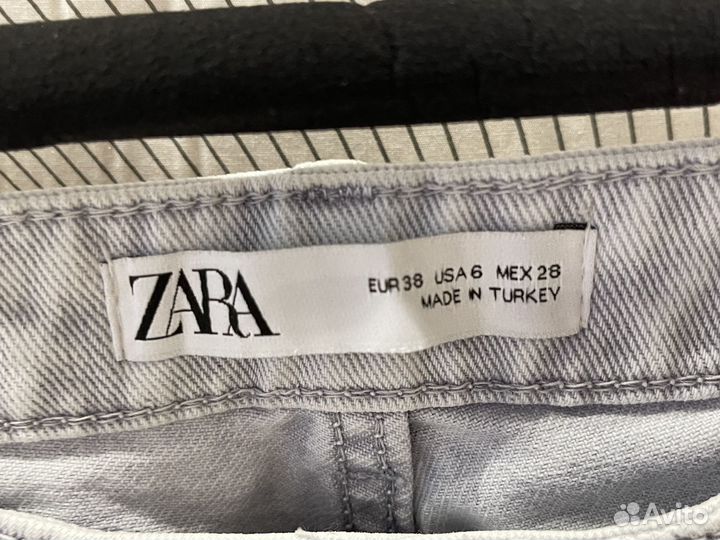 Джинсы zara 38