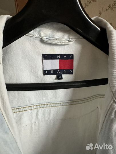 Джинсовая жилетка tommy jeans оригинал