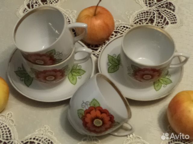 Чайные пары СССР винтаж