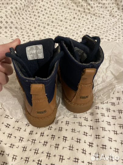 Комплект us polo assn 2Т, ботинки ralf lauren 24