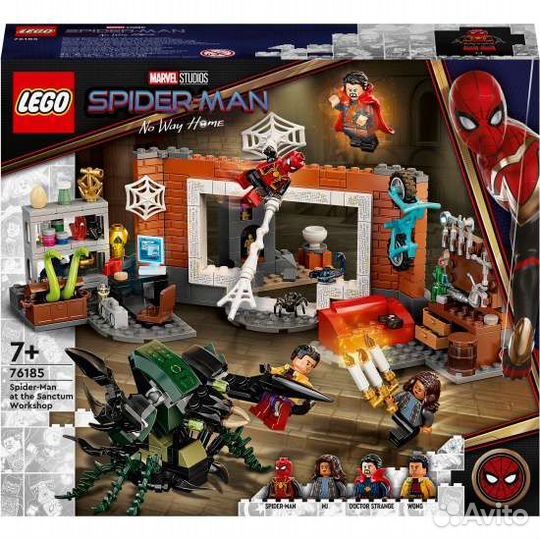 Конструктор lego 76185 Человек-Паук в мастерской