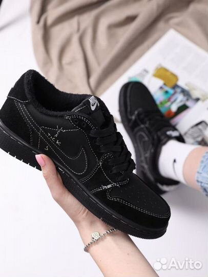 Кроссовки мужские nike air jordan 1 low