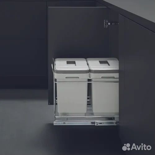 Мусорное ведро vibo / раздельный сбор мусора, 30л