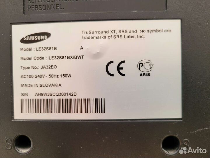 Телевизор samsung 32