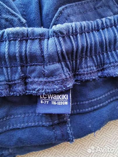 Джинсы для мальчика 118-122