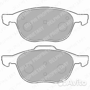 Колодки тормозные дисковые перед