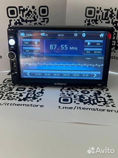 Магнитола 2 din Pioneer 7010 \ 2 Din Автомагнитола