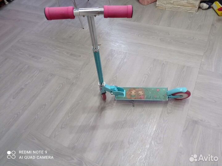 Самокат детский двухколесный бу