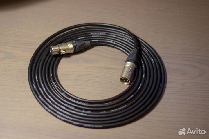 Японский микрофонный кабель Japan/Neutrik/Canare