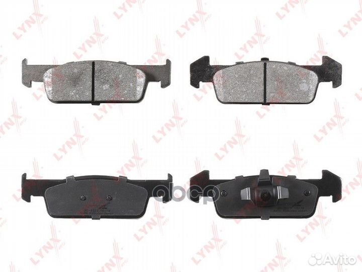 Колодки тормозные дисковые перед BD6323 LYN