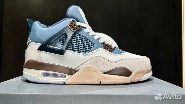 Кроссовки Nike Air Jordan 4 retro Snorlax Custom